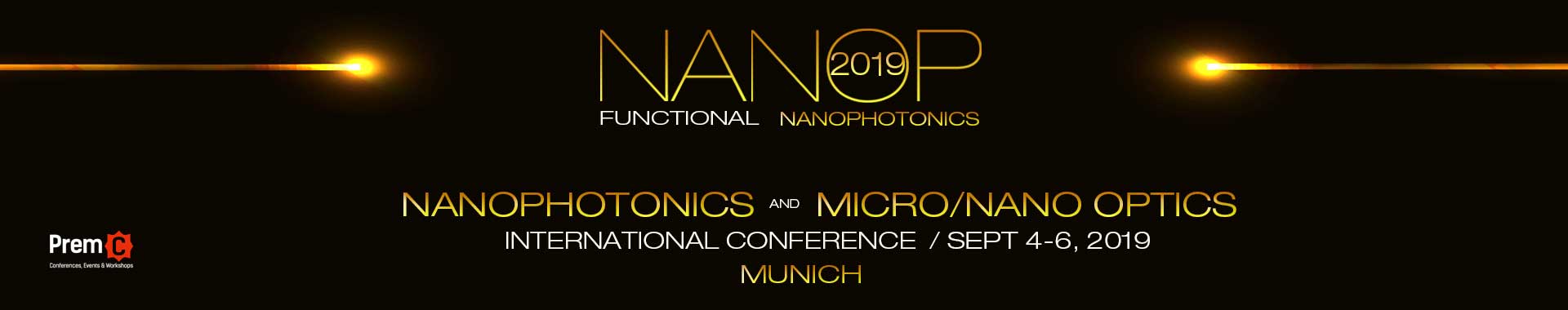 Nanophotonics and Micro/Nano Optics International Conference 2018 banner