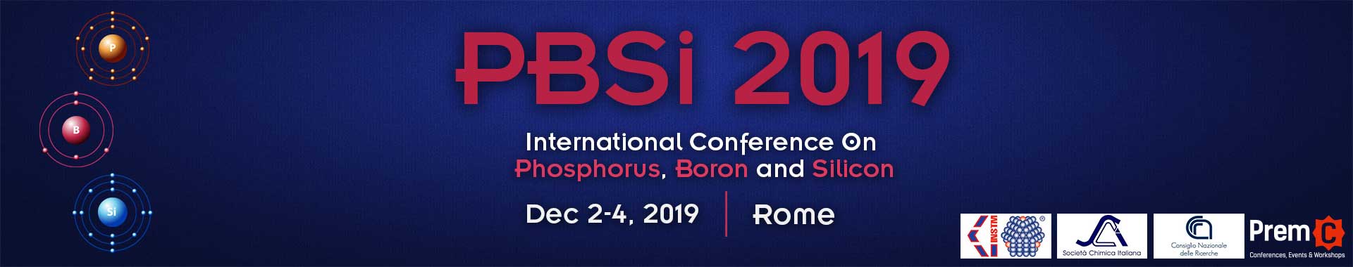 International Conference On Phosphorus, Boron And Silicon - PBSi Banner