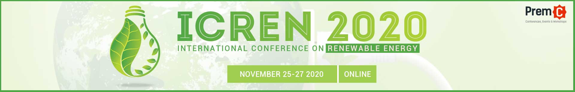 International Conference on Renewable Energy banner