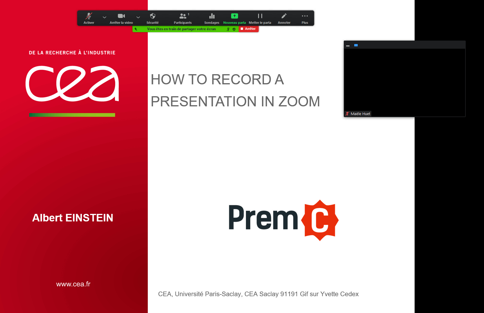 comment faire une presentation powerpoint sur zoom