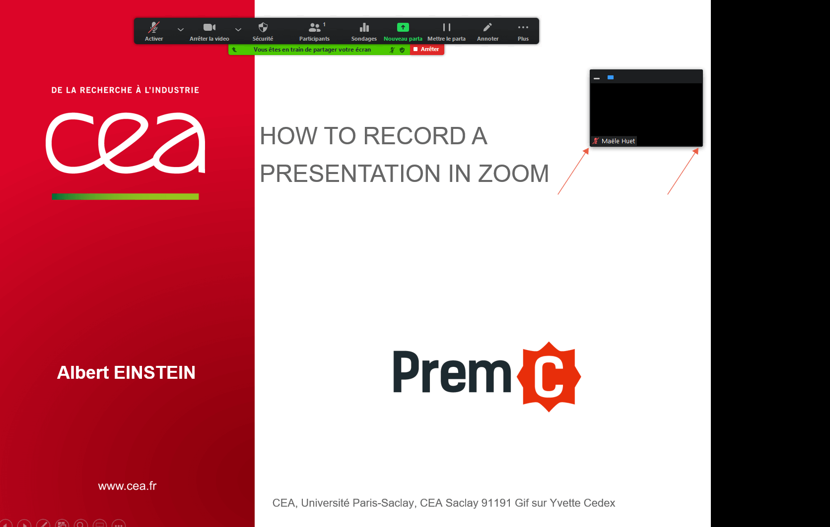 comment faire une presentation powerpoint sur zoom