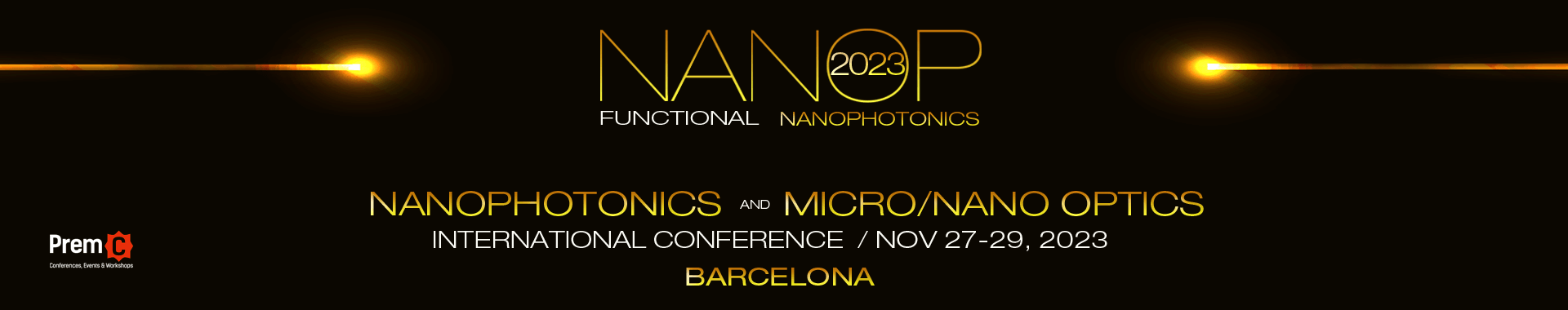 Nanophotonics and Micro/Nano Optics International Conference banner