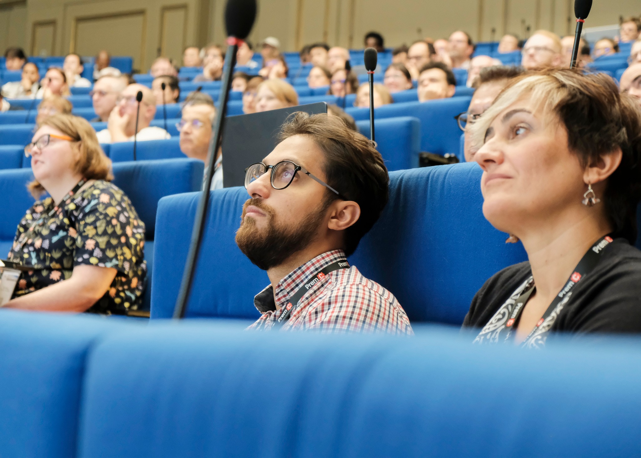 Auditorium during a scientific conference