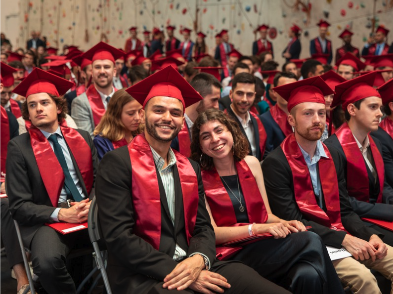 Student graduating