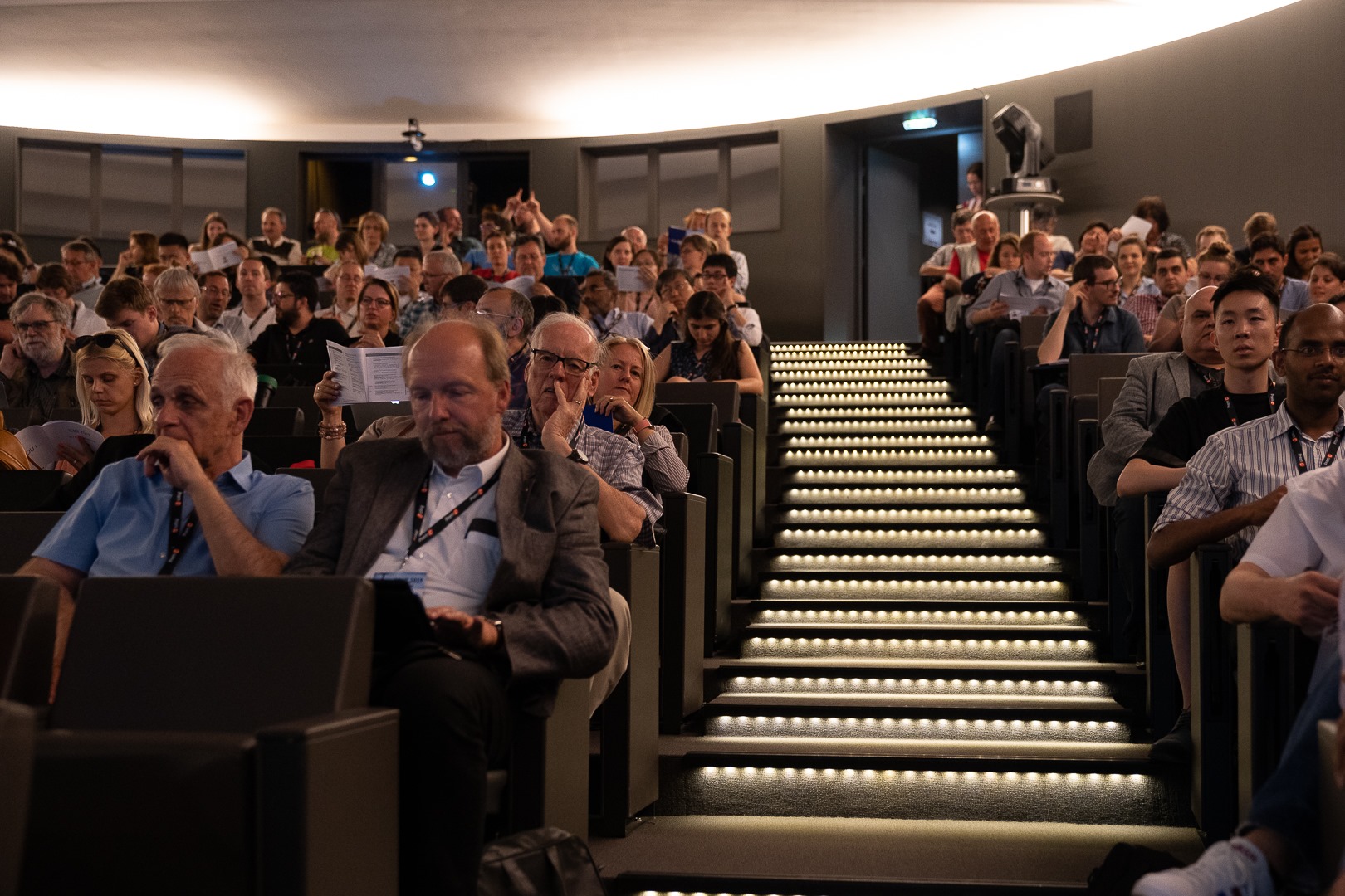 Auditorium during a scientific conference