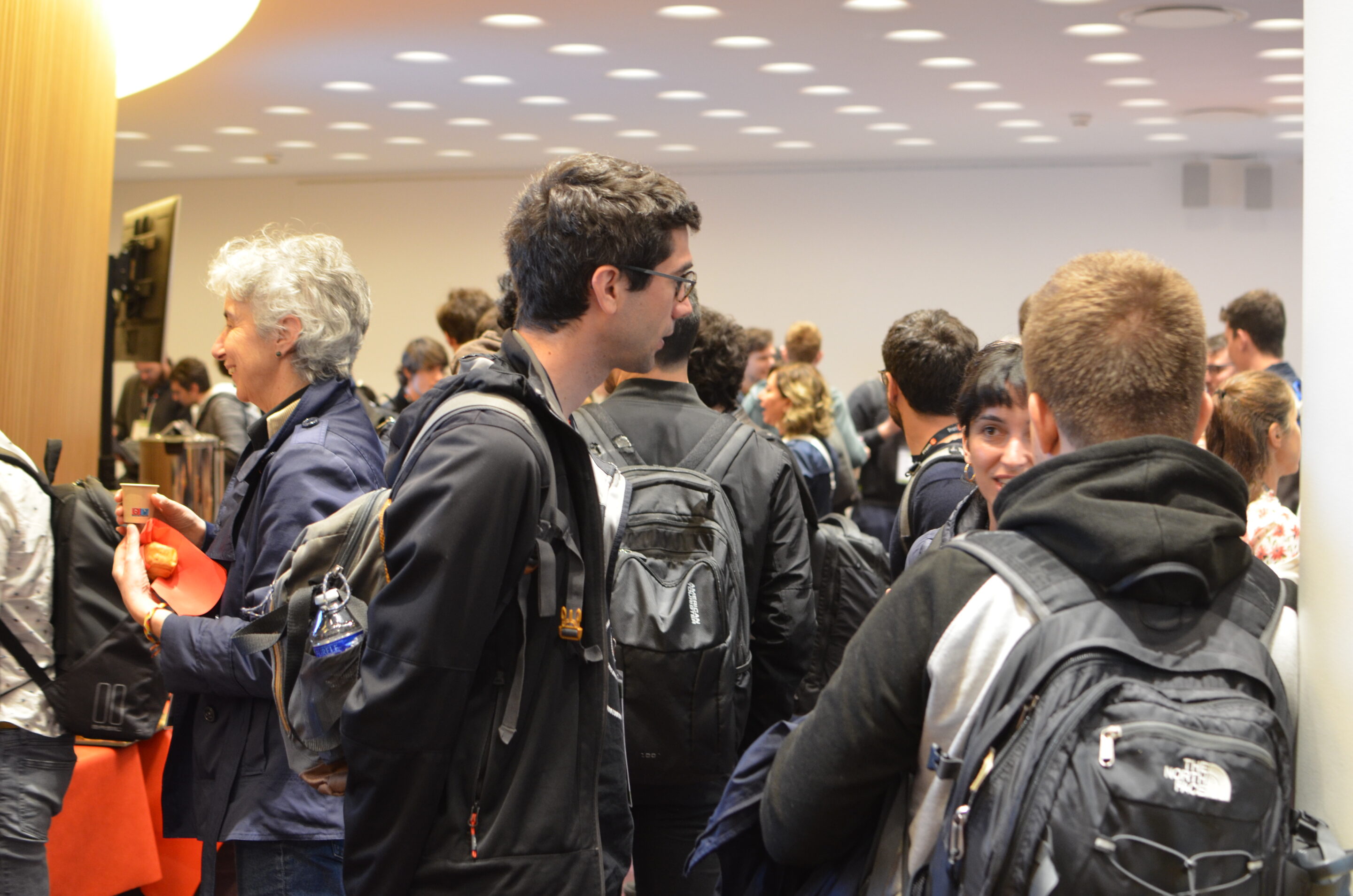 People during a conference